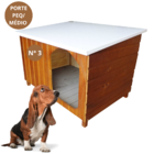 Casinha De Cachorro Criadeira De Madeira Média N 3