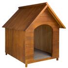 Casinha De Cachorro Em Madeira Maciça N° 4 - Cerejeira