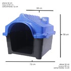 Casinha De Cachorro Home Class Para Cães Nº 4 Ld Pet  Azul