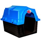 Casinha De Cachorro Pet Au Para Cães Nº 4 Jel Plast  Azul