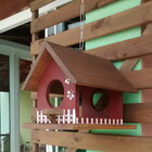 Casinha De Passarinho Vermelha