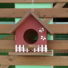 Casinha De Passarinho Vermelha