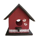 Casinha De Passarinho Vermelha