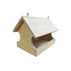 Casinha E Comedouro Para Pássaros