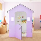 Casinha Infantil Lilás Com Iluminação Em Led E Parede Magneti