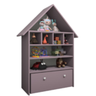 Casinha Infantil Organizadora De Brinquedos 100% Mdf Plancasa