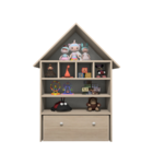 Casinha Infantil Organizadora De Brinquedos 100% Mdf Plancasa