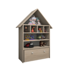 Casinha Infantil Organizadora De Brinquedos 100% Mdf Plancasa