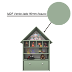 Casinha Infantil Organizadora De Brinquedos 100% Mdf Plancasa