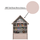 Casinha Infantil Organizadora De Brinquedos 100% Mdf Plancasa