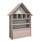 Casinha Infantil Organizadora De Brinquedos 100% Mdf Plancasa