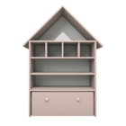 Casinha Infantil Organizadora De Brinquedos 100% Mdf Plancasa