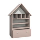 Casinha Infantil Organizadora De Brinquedos 100% Mdf Plancasa