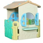 Casinha Infantil Plástico Playground Brinquedo Criança Com Ce