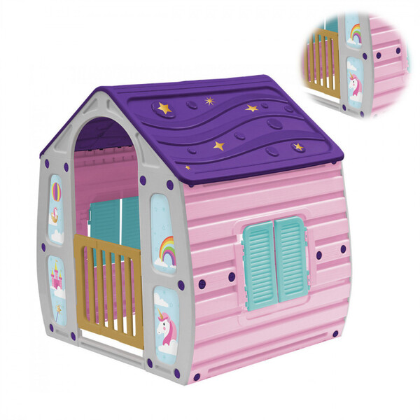 Casinha infantil unicornio clearance