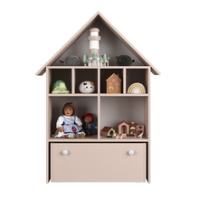 Casinha Organizadora De Brinquedos Infantil 100% Mdf Plancasa