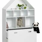 Casinha Organizadora Vilar 100% Mdf (brinquedos Infantil)