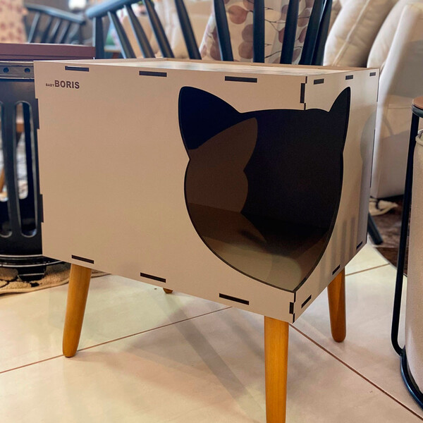 Casinha Para Gato Catline Baby Boris