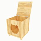 Casinha Para Gatos Madersilva Amadeirado