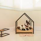 Casinha Para Pet Medio Porte Com Almofada Hks Milani Store