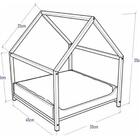 Casinha Para Pet Pequeno Porte Com Almofada Hks Milani Store