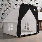 Casinha Pet Cachorro/gato Branca E Preto - Tamanho G