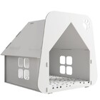 Casinha Pet Cachorro/gato Branca - Tamanho M