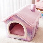 Casinha Pet Fun Pequeno E Médio Porte Rosa