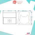 Casinha Pet Gato - Branca E Pepper Stem