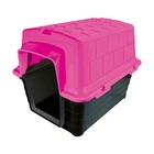 Casinha Plast. Furacaopet N2,0 - Rosa