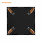 Casinha Toca Cat Line Pet Gato Premium Mdf Pés Palito Preto -