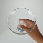 Castiçal 15x12x12cm Cristal Transparente