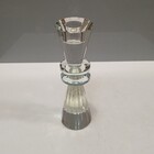 Castiçal 20x5x5cm Cristal Transparente