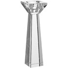 Castiçal 21x6x6cm Cristal Transparente