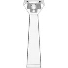 Castiçal 21x6x6cm Cristal Transparente