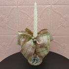 Castiçal Aparador Porta Vela Arranjo Centro Mesa Natal 35cm A