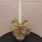 Castiçal Aparador Porta Vela Arranjo Centro Mesa Natal 35cm A