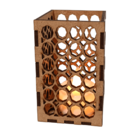 Castiçal Dama Com Vela Eletrônica