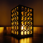 Castiçal Dama Com Vela Eletrônica