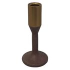 Castical De Resina Marrom E Dourado