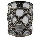 Castical De Vidro E Metal 6cm X 7cm