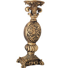 Castiçal Flor De Lis Para Vela Ou Bola De Flores 22320 Ouro