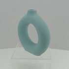 Castiçal Home&co Cerâmica 19x18x5cm Verde