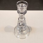 Castiçal Home&co Eco Crystal 25x11x11cm Transparente Porta Ve