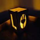 Castiçal Love Com Vela Eletrônica