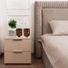 Castiçal Love Com Vela Eletrônica - Marrom