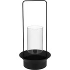 Castiçal Metal 50x25x25cm Preto