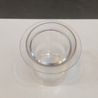 Castiçal Parede Dupla Home&co Eco Crystal 15x12x12cm Transpar