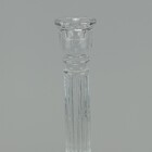 Castiçal Porta Vela Decorativo Home&co Eco Crystal 20x9x9cm T