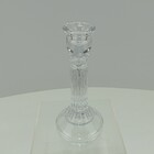 Castiçal Porta Vela Decorativo Home&co Eco Crystal 25x11x11cm